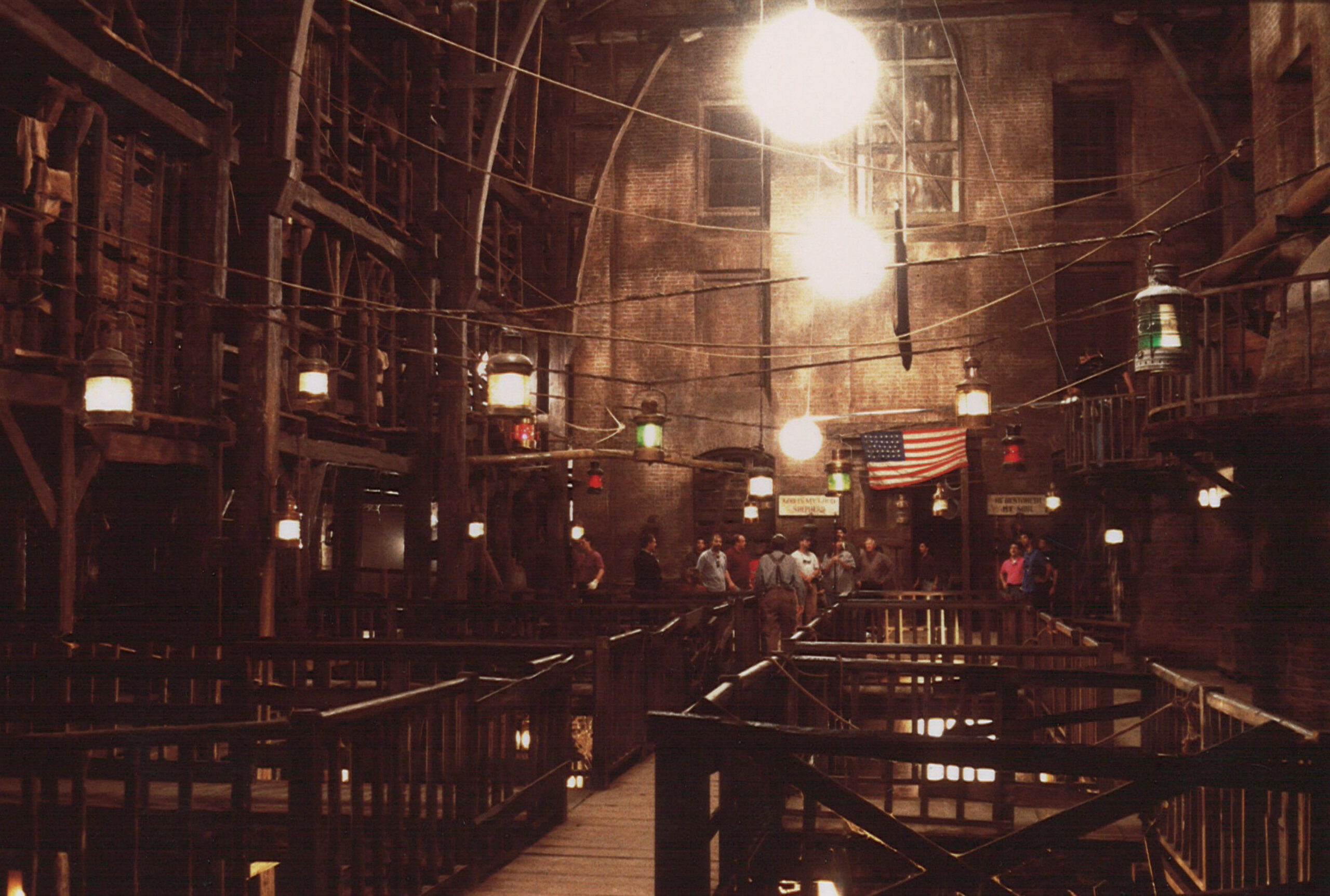 Gangs of New York - Directed by Martin Scorsese - The Old Brewery Interior Set - ©2002 - Miramax Films