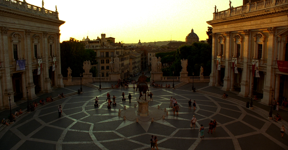 TO ROME WITH LOVE - Directed by Woody Allen - Ext. Piazza Del Campidoglio - ©2012 - Sony Pictures