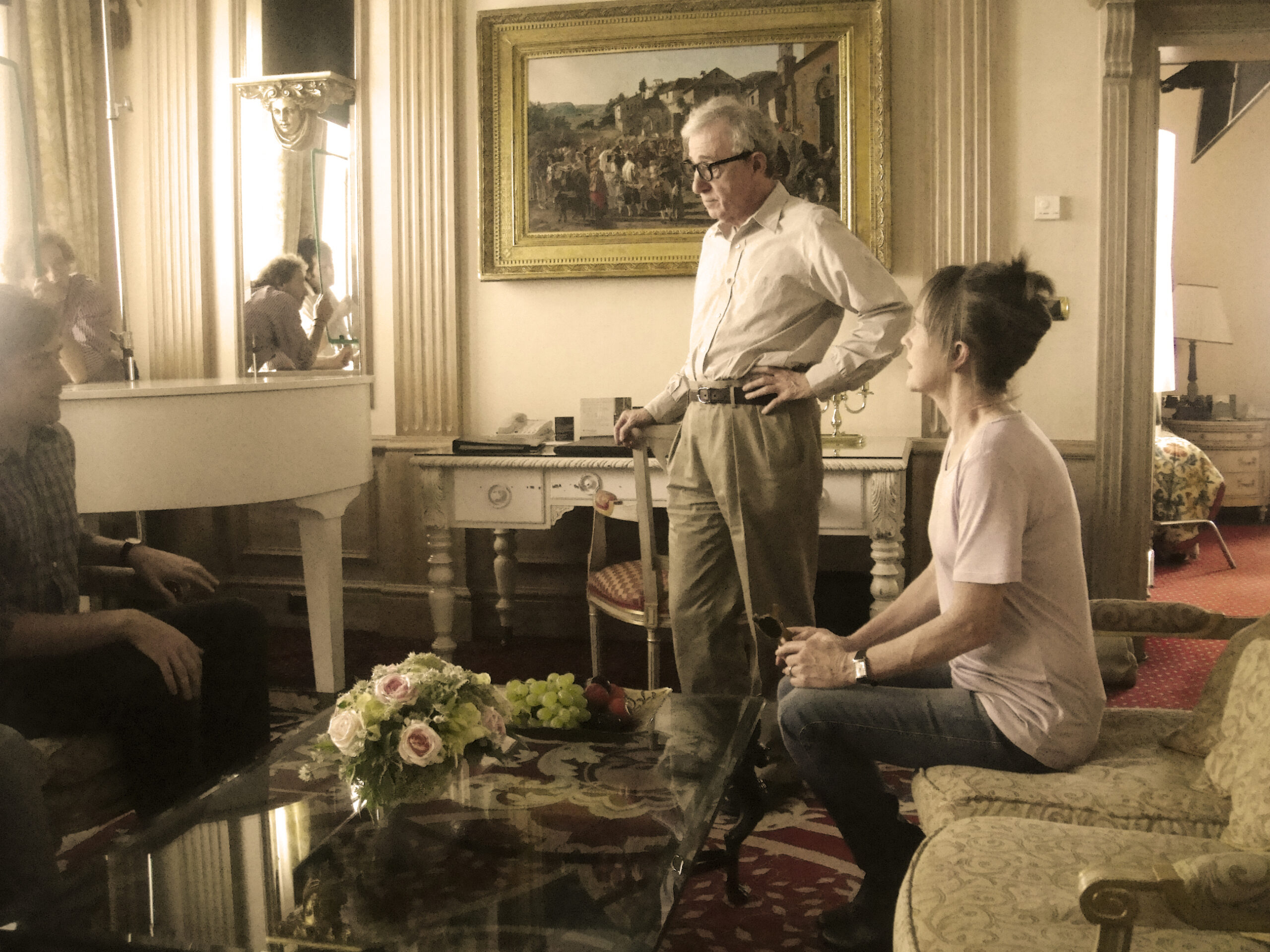 TO ROME WITH LOVE - Directed by Woody Allen - Int. Jerry’s Hotel Room - ©2012 - Sony Pictures