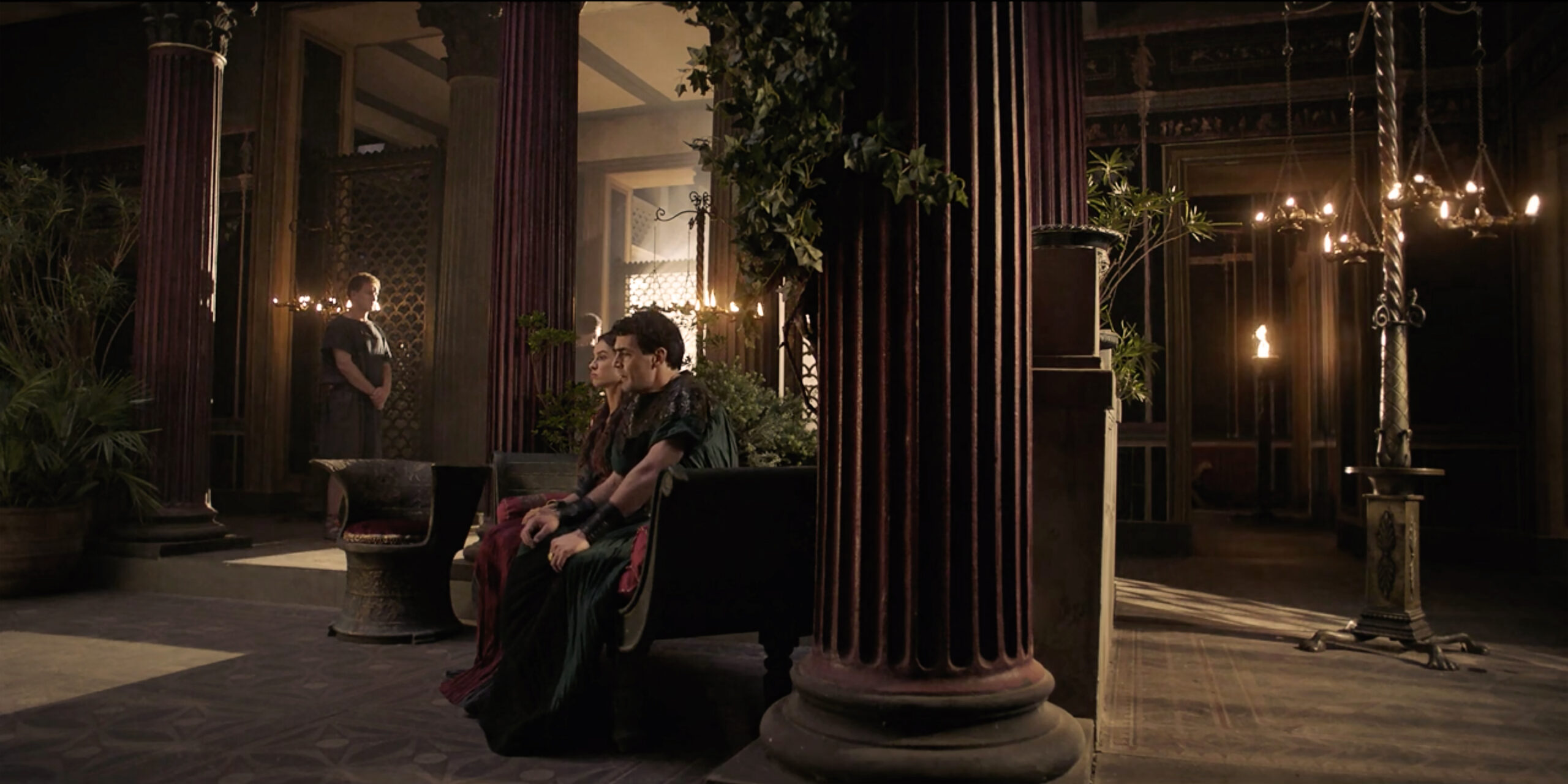 DOMINA - Production Design by Luca Tranchino - Int. House of Gaius, Stage Set - ©2021 - Sky Atlantic