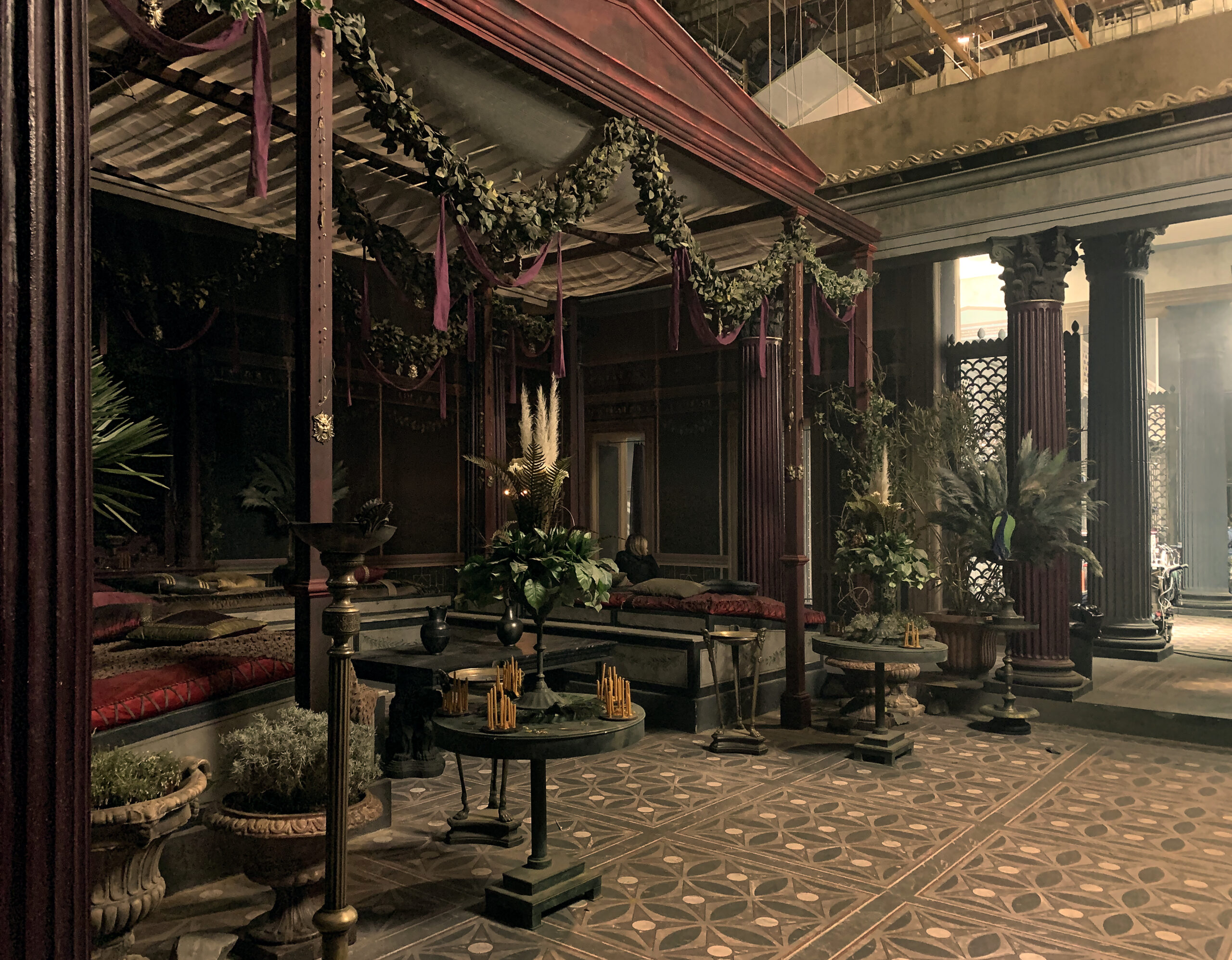DOMINA - Production Design by Luca Tranchino - Int. House of Gaius, Stage Set - ©2021 - Sky Atlantic