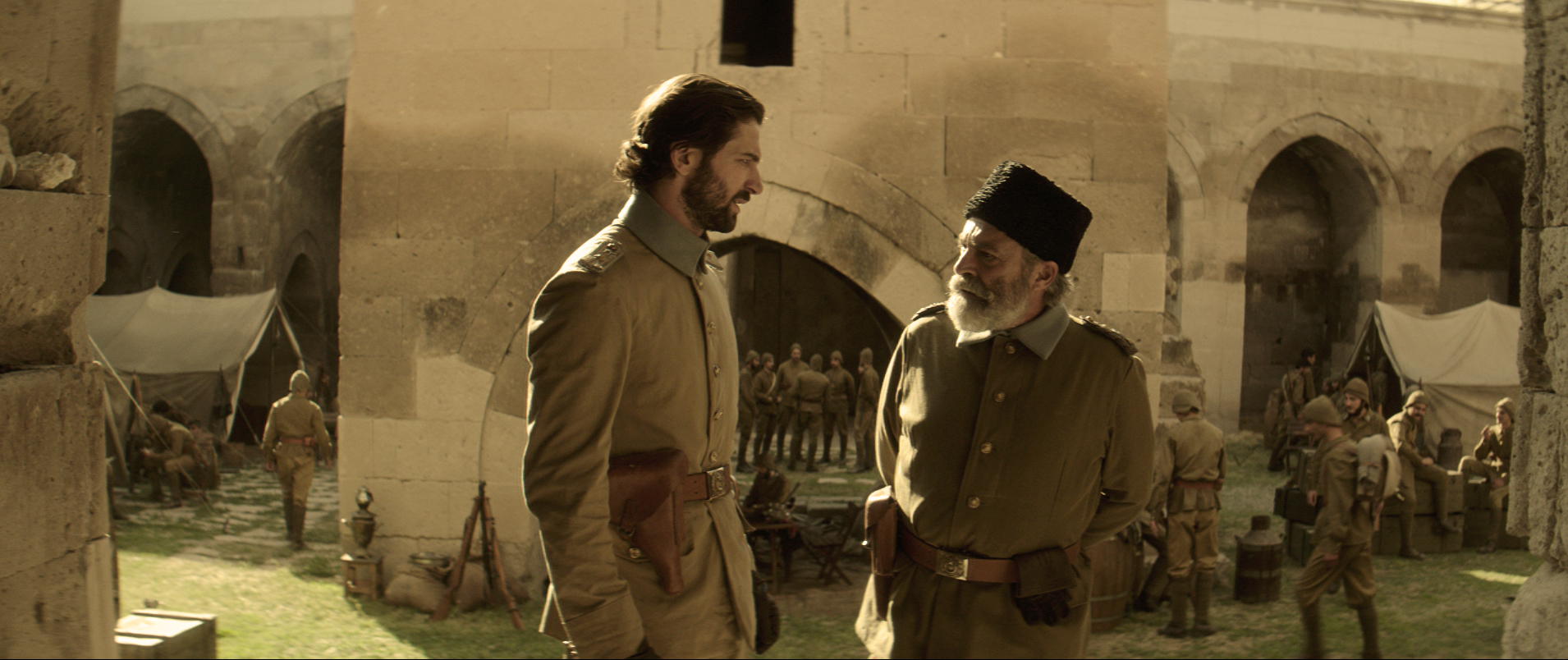 THE OTTOMAN LIEUTENANT - Directed by Joseph Ruben - Production Design by Luca Tranchino - Ext. Ottoman Fortress - ©2016 - Y Stone