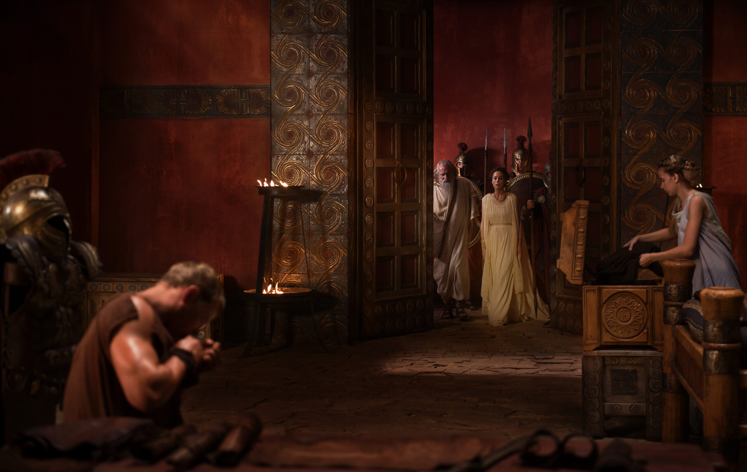 THE LEGEND OF HERCULES - Directed by Renny Harlin - Production Design by Luca Tranchino - Int. Bedroom - ©2014 - Millennium Films