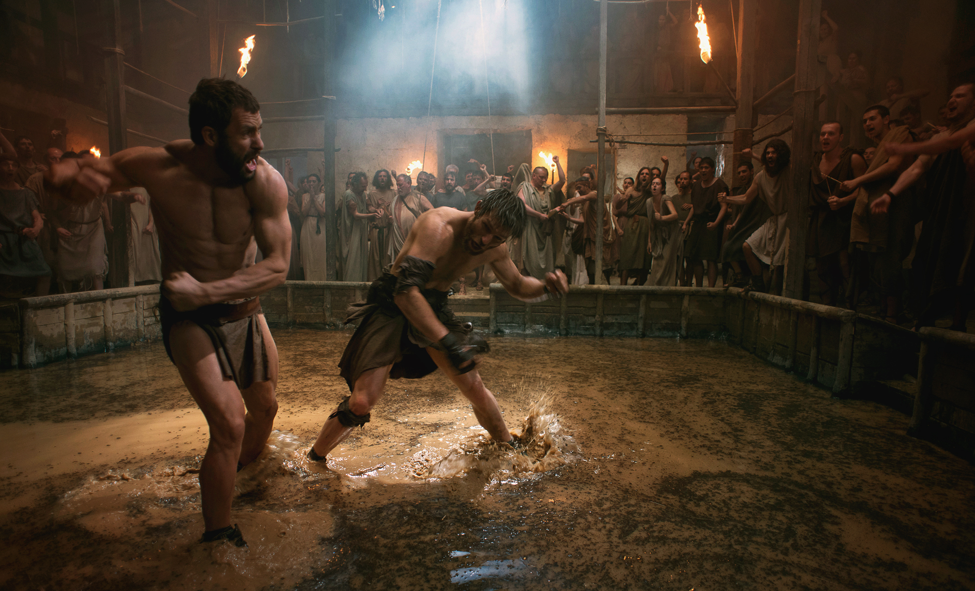 THE LEGEND OF HERCULES - Directed by Renny Harlin - Production Design by Luca Tranchino - Mud Pit Arena - ©2014 - Millennium Films